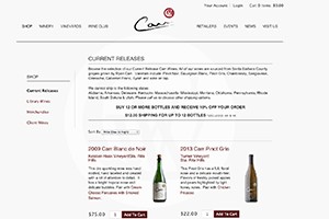Vin65 Portfolio - Carr Winery