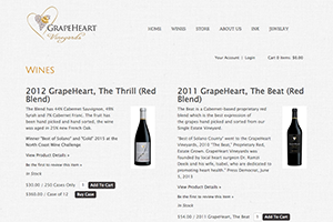 Vin65 Portfolio - Grape Heart Vineyards
