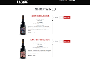 Vin65 Portfolio - La Voix Winery