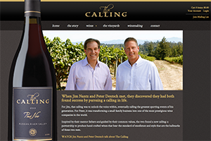 Vin65 Portfolio - The Calling Wine